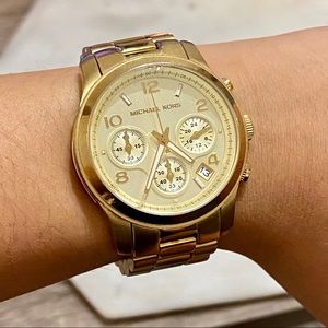 Michael Kors Runway Gold-tone watch